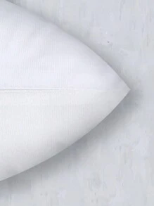 4入組/套具有相同設計的亞麻枕套，不含內芯，紫色小花紋，方形枕套，適用於客廳沙發，臥室床頭板，家居裝飾軟墊套，適用於靠背，適用於全年