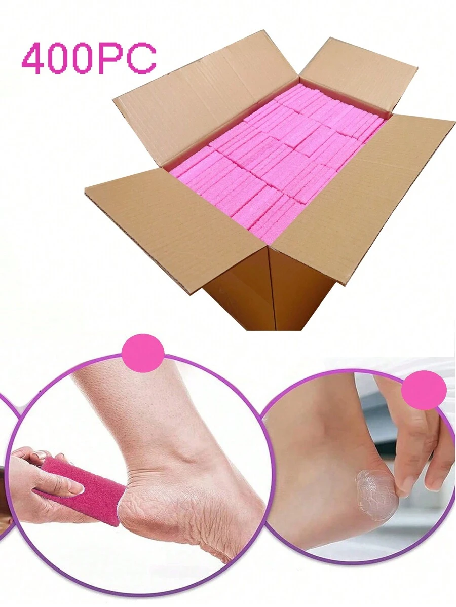 15pcs/30pcs/40pcs/50pcs/60pcs/400pcs Foot Exfoliating Pumice Stone Salon Tool For Pedicure & Foot Spa