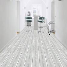 1/6/10/20 Pcs PVC Peel And Stick Flooring, Faux Wood Grain Textured, Easy To Install And Waterproof, Suitable For Bathroom And Kitchen, Size: 6" X 35" - Multicolor - View 6