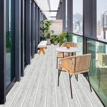 1/6/10/20 Pcs PVC Peel And Stick Flooring, Faux Wood Grain Textured, Easy To Install And Waterproof, Suitable For Bathroom And Kitchen, Size: 6" X 35" - Multicolor - View 7