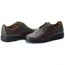 Ranster UltraConfort Men's Dress Shoe In Superior Quality Leather - 咖啡棕 - 查看 2