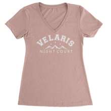 Velaris Night Court Starfall Ladies V-Neck T-Shirt - Light pink - 查看 1