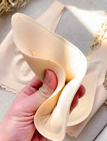 PREMIUM 5D SEAMLESS LACE TOP WITH REMOVABLE 3D LUEGA BRA FROM S TO GG - 黑色 - 查看 5