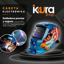 Adir Careta Electrónica Soldar Automática Industrial - Águila 6710 - Ver 9