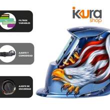 Adir Careta Electrónica Soldar Automática Industrial - Águila 6710 - Ver 5