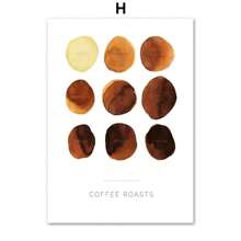 1pc But First Coffee Roasts Espresso Kitchen Aesthetic Wall Art Canvas Painting, Nordic Posters, Prints Wall Pictures For Bar Decor No Frame