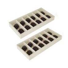 Samt Sonnenbrillenetui - Mehrzweckaufbewahrungsfach für Brillen, Schmuckringe, Halsketten, Armbänder, Uhren für Damen und Herren