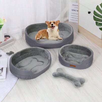 Cama para cachorro, sofá-cama para animais de estimação para cães pequenos e médios, camas para cães laváveis para todas as estações para animais de estimação como Teddy e Spitz