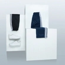 City Comfort Joggers Training Trousers Tracksuit Bottoms Jogging Pants - Navy Blue - View 2