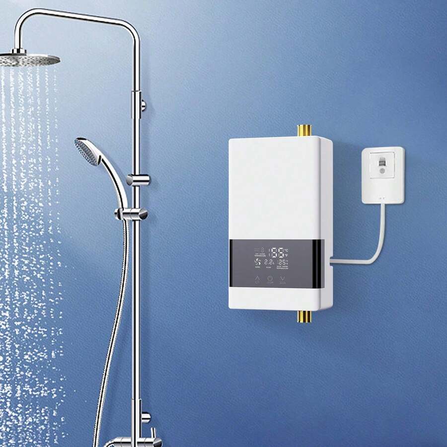 Mini Electric Tankless Water Heater 4000W 110V Constant Temperature