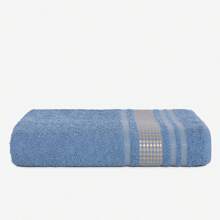 Paris Luxury Soft Plush Face Towel 100% Cotton - 45x70cm - Màu xanh lam - Xem 1