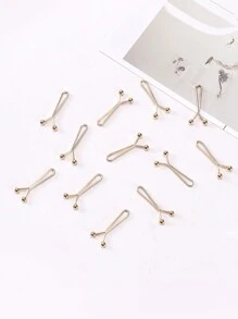 1 Pack Winter Metal Hijab Clips - Multicolor - View 7