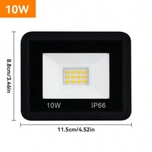 These Are Highly Efficient LED Floodlights For Outdoor Use, Distinguished By Their Corrosion Resistance, Waterproofing, And Portability. These Portable, Weatherproof Lights With LED IP66 Certification Are Available In Cool White Or Warm White And Are Ideal For Illuminating Gardens, Courtyards, Stadiums, And Sports Fields – Built To Last. - 暖色更白 - 查看 7