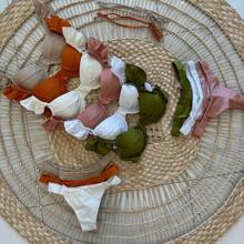 Women Bikini Sets - Màu Hồng baby - Xem 4