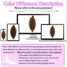 6packs Elastic African Braiding Hair Fluffy Spiral Curly Dreadlocks Hair Extensions - Dark Brown - View 9