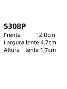Children's Frame Acetate Silicone Glasses Non-Prescription Lens With Case S308P - 藏蓝色 - 查看 3