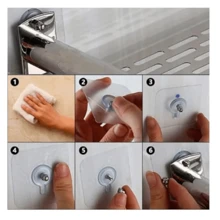 20 PCS Multipurpose Adhesive Wall Hook Screw For Hanging Pictures Kitchen Utensils Bathrooms No Need To Drill Holes - trắng - Xem 4