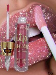 Tesouro direto Import SHINY Clear Glitter Lip Gloss - 玫紅色 - 查看 1