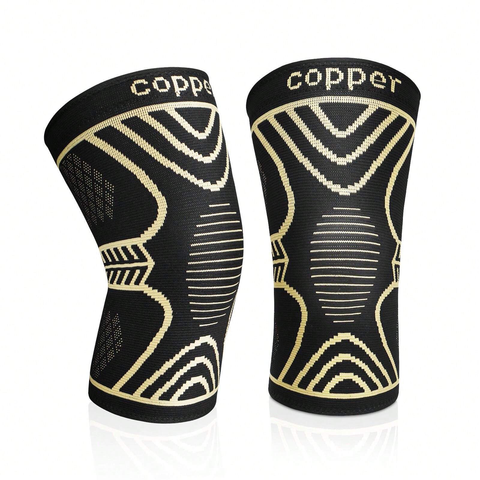 1pc Copper Knee Braces For Knee Pain Women And Men , Knee Support For