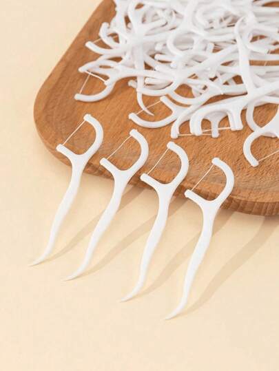 500pcs-50pcs Dental Floss, Fine Floss, Toothpicks, Floss Box, Portable Dental Floss Stick. Convenient Daily Oral Hygiene, Deep Cleaning, Necessary For Daily Life. Suitable For Living Room, Bedroom, Bathroom Decoration, Travel, Wedding, Party, Birthday Gift For Men, Mom, Dad, Friends, New Year. Interesting Gift Accessories. Back To School