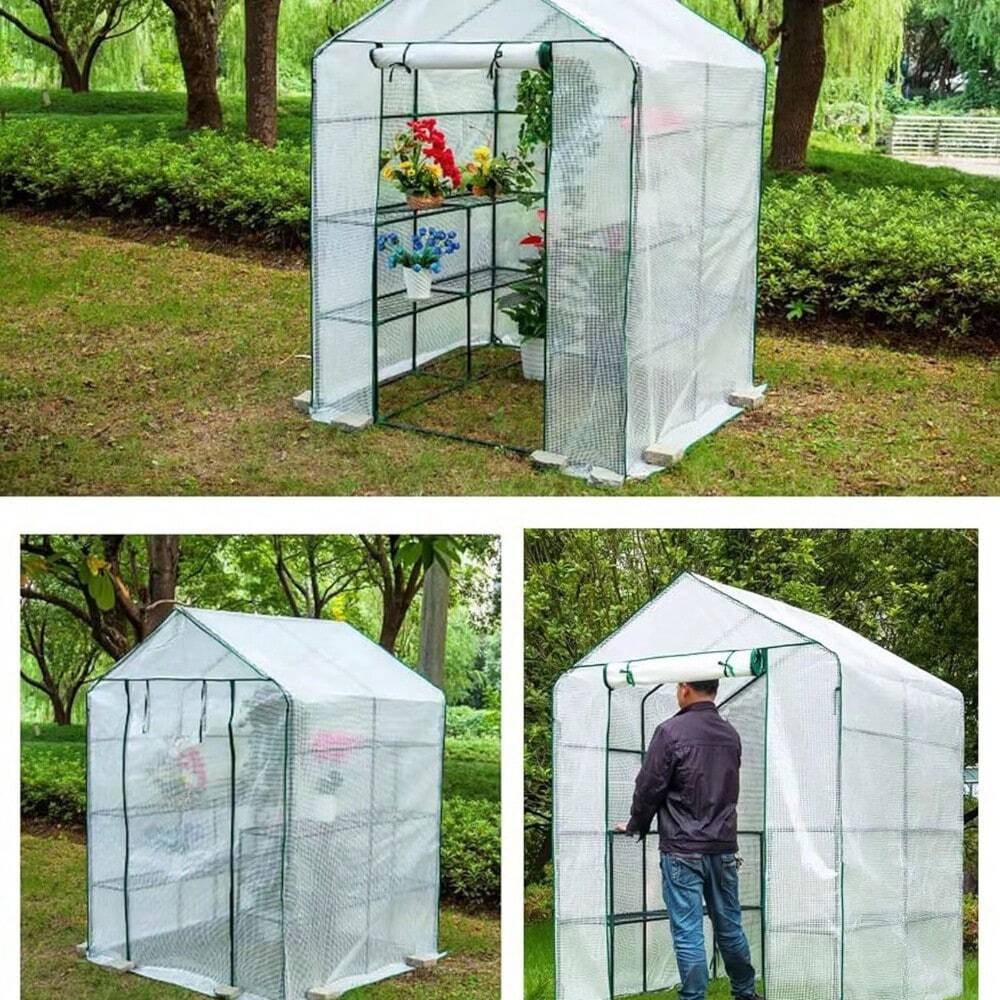 WalkIn Greenhouse, Outdoor Plant Care Room, Plant Thermal Insulation