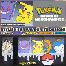 pokemon Trifold Wallet Zipped Coin Compartment Clear ID Pocket - one-size - View 4