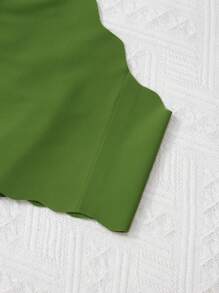 12 件/包 - 极简主义丝绸般顺滑裸感透气纯色印花三角内裤，舒适亲肤面料，快干波浪下摆 - 彩色 - 查看 6