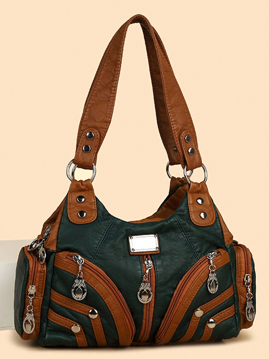 New Fashion PU Leather Women Handbag Designer Soft Large Capacity