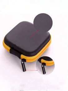 收纳盒/收纳袋 便携式数据线 旅行电子产品收纳包 便携式耳机盒 多色可选 适用于手机数据线和耳机线 商务旅行 学校 学院 办公室 学校用品 学校配件 返校 大学生收纳包 旅行必备品 返校