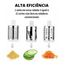 Grater Slicer Vegetable Cutter Manual 3 In 1 Kitchen - 紅色 - 查看 4
