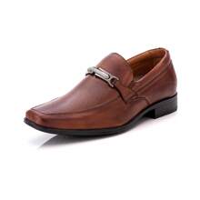 Men's Casual Shoes In Genuine Leather - Rỉ Nâu - Xem 1