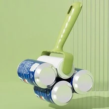 Creative Cute Lint Roller - Reusable Adhesive Paper Roller Brush For Removing Lint, Hair And Dust From Clothes, Home Use - Multicolor - View 3