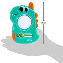 Buba Dino Elephant Lion Teether Rattle With Gum Massager - 綠色 - 查看 6