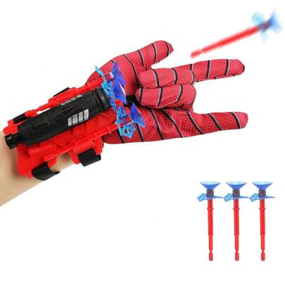 Spider Web Shooter For Kids, Spider Heroes Armband Wrist Launcher, Funny Children Boys Party Toy, Spider Gloves Man Shoot Toy, Parent Interaction Toy, Cosplay Kostymer Födelsedagspresent för pojkar Barn