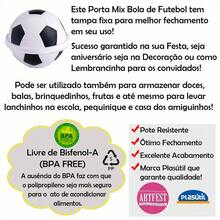 Kit 40 Mixed Football Snacks And Sweets Holder 5237-Plasutil - Đen và trắng - Xem 4