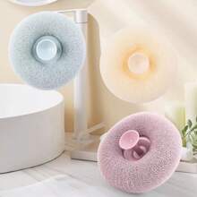 Shower Sponge Bath Body Exfoliation Suction Cup Cleansing Healthy Massage Remove Dead Skin - Nhiều màu - Xem 2