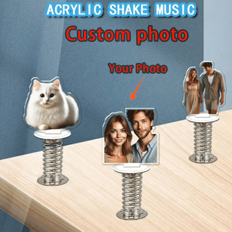 [Custom Item] 1pc/3pcs Customized Acrylic Car Shape Joystick, Shaped Acrylic Car Table With Multi-Scenario Applications, Suitable For Couples, Friends And Pets, With Double-Sided Mirror Effect. You Can Give It As A Holiday Gift To Your Family And Friends.