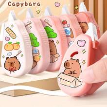 Bộ 5 chiếc/bộ dây thắt lưng chỉnh sửa màu gradient mini, đồ dùng văn phòng phẩm dễ thương và di động, băng xóa trắng đa năng đơn giản cho văn phòng, trường học, nhãn dán hoạt hình tự làm miễn phí8 - Một cỡ - Xem 8