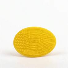 1pc Soft Silicone Baby Bath Brush - Gentle SkinSoother Massage Scrubber - Ideal Bath Essential For Moms, Nails-Friendly Design