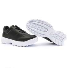 Ramarim Women's Chunky Dad Sneaker Fashion Dreams Black White Sole - 黑與白 - 查看 7