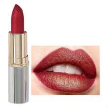 Luxury Lipstick Gold Marsala Gold Matte Shimmering Shiny Viva Luxo ODORATA REF 2619 - Marsala - Xem 3