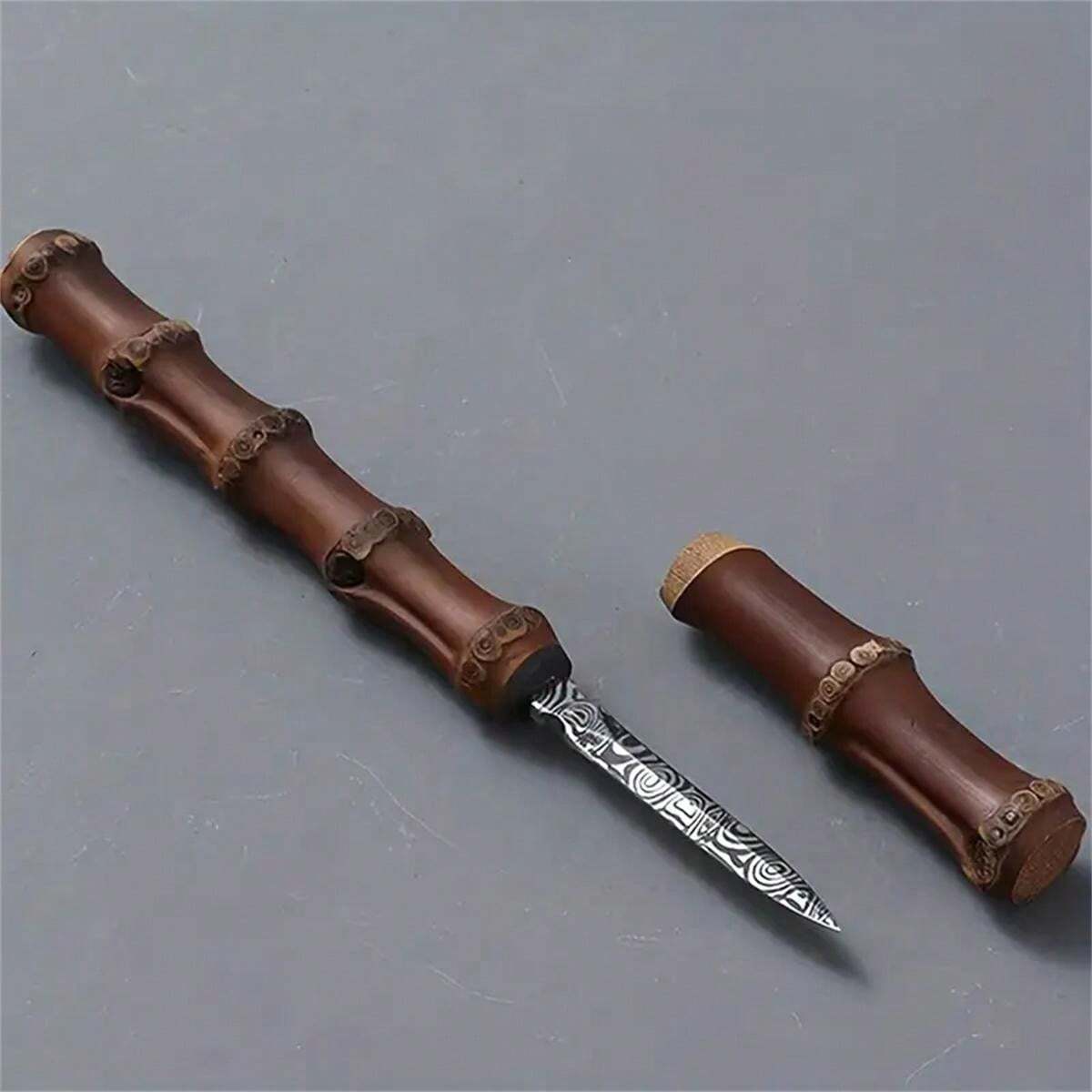 Handcrafted Bamboo Tea Knife Perfect For Prying Open Tea Cakes