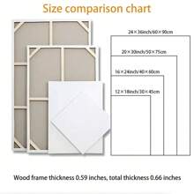 1 件木制框架帆布海报油画印刷画画，马耳他犬在浴室阅读报纸，现代墙壁艺术可直接悬挂，适合办公室、客厅、走廊、卧室、宿舍、家居装饰节日完美礼物 - 彩色 - 查看 6