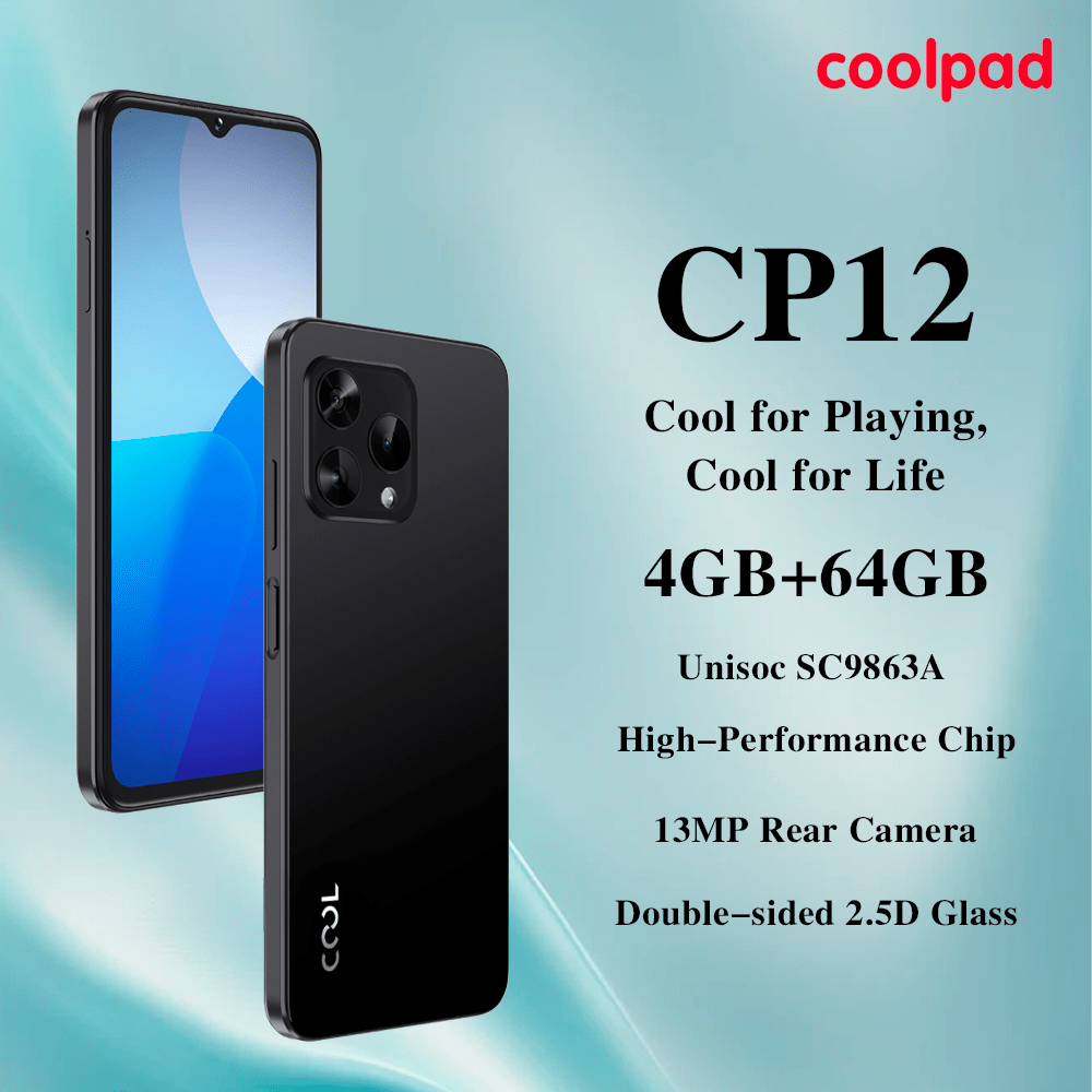 Coolpad★CP12★RAM8GB★ROM128GB Coolpad Cool Cp12 Android 13 6.5 Inch HD+ 4GB+128GB 13mp