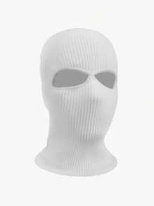 1Pc Motorcycle&Bicycle Riding Windproof Knit Hat Skiing Mask Warm Balaclava Full Face Cover Headwear Unisex Outdoor Sports Cycling Hiking Fishing Hat - Multicolor - View 12
