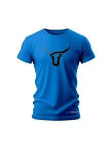 Country Austin Texas Longhorn Shirt - 寶藍色 - 查看 1