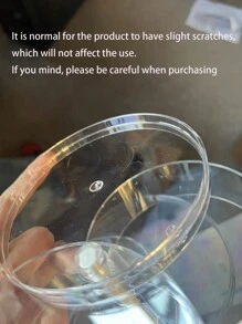 1 件旋转多层女士皮带收纳盒，透明展示盒，用于项链、手链等配饰 - 彩色 - 查看 5