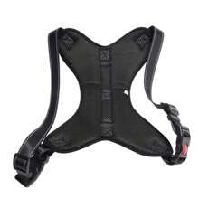 Dog Harness Collar With Double Adjustment Safety Lock For Small Medium Large Dogs Cats Pets LR-0072 - 藍白色 - 查看 6