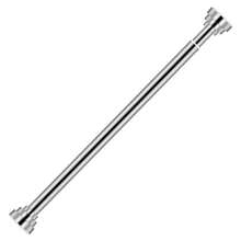 1pc Tension Rod, Extendable And Adjustable Pole With Plastic Base & Stainless Steel Pipe, Suitable For Wardrobe, Curtain, Shower Curtain, Home Organizer, Bathroom Accessories Decorations Decor Festival Decor Room Decor Home Decor Decor Bedroom Decor Decor, Room Decor, Decorations, Decorations, Decor, Decor, Decor, Decor, Storage, Organizerbedroom,Organizer,Organiser,Home Storage,White T Shirt Women,Black Pants Women,Ladies Winter Clothes,Dress,Winter Clothes For Ladies,Elegant Woman Dresses,White Shirt For Ladies,Long Sleeve,White Jumpsuit For Women,Spring Dresses For Women,Spring Outfits For Women,Spring,Spring Clothes,Minimalist,Summer Tops
