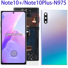 Screen Compatible With Samsung Note10Plus, Note10+, N975F, N975U, N9750, N975U1, N975W, N975N, N975X, SCV45/ Note20U, Note20Ultra, Note20Ultra 5G, N986/S20Plus, S20+, G985, G985F, G985F/DS, S22Ultra, S23Ultra, S24Ultra, S21, S21Plus, S22, S22Plus, A20/A30/A30S/A50/A50S/A715/ A736 OLED Quality LCD Screen, Free Tools, Tempered Glass Screen Protector And Back Cover Included